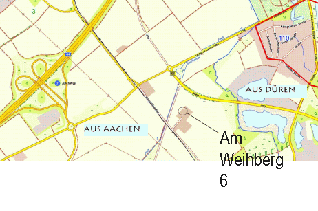 So finden Sie uns ! Am Weihberg 6, 52428 Jülich | +49 (0) 2461 93 96 93